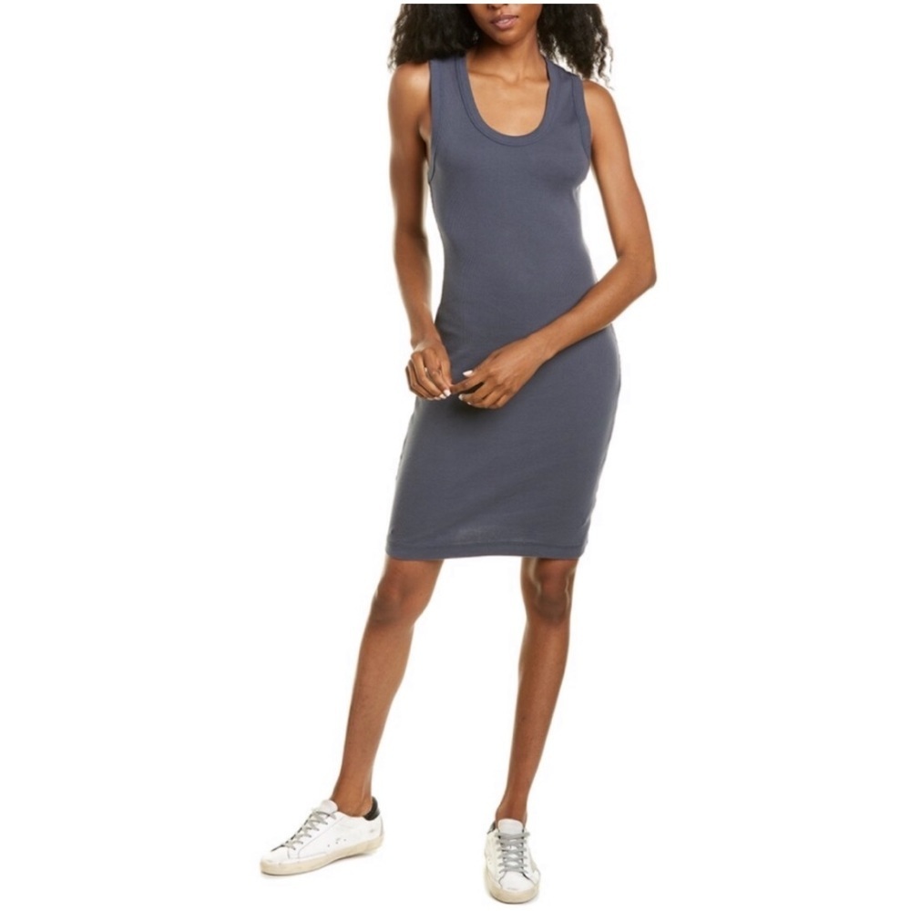 James Perse Ribbed Knit Tank Dress- XL
